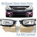 Fog Light Lamp LH RH For KIA Carnival Sedona 2006-2013 OEM 922014D000 922024D000 92201 4D000 92202-4D000 (New)