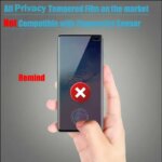 UV Glue Privacy Tempered Glass Huawei Pura 90 70 Ultra P40 P50 P30 P60 Mate 80 Pro Max 60 RS P90 Anti Spy Screen Protector (New)