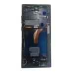 LCD Samsung S22 Ultra S908 S908B S908U S908W S908E LCD Display Touch Screen Digitizer Assembly Replacement with frame (New)