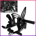 CNC Adjustable Rearset Footpeg Footrest Rear Set For Kawasaki Ninja 400 Z400 2019-2023 Ninja250 Ninja400 Ninja 250 (New)