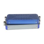 Two Type Choices Aluminium Alloy Sterilization Tray Case Box Disinfection Box Silicone Pad Aluminium Alloy (New)