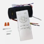 6 Speed Dimmer Receiver Kit Ceiling Fan DC Output Control Dimmer Receiver Remote Control Distance Battery Powered (New)