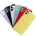 10Pcs Replacement Kit For 14 12 13 Pro Max Mini Big Large Camera Hole Rear Door Back Glass Battery Cover (New)