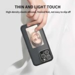 Smart E-ink Screen Phone Case IPhone 16 15 14 Pro Max NFC Refesh Photo Anime Characters Boy Girl Luxury Silicone Phone Cover (New)