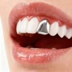 For GRILLz Women Men HIPHOP Jewelry Removable Cosplay Gift Classic Single Glossy Teeth Gold Silver Rose Color Tooth Caps (New)