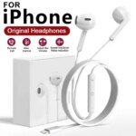 Original In-Ear Wired Earphones For Apple iPad iPhone 17 11 12 13 14 15 16 Pro Max TypeC Headphones Laptops Tablet 3.5mm Earbuds (New)