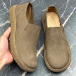 2026 New Mens Casual Shoes Comfortable Mens Loafers Lightweight Leather Shoes Moccasins Slip on Walking Driving Shoes (New)