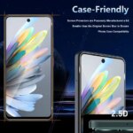 ZTE Blade A75 4G 5G 66 inch Screen Protector Tempered Glass Crystal Mica 9H HD Clear Transparent (New)