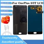5.5 inch AMOLED TFT Screen OnePlus 3 LCD Display A3010 Touch Screen Digitizer Assembly Replacement One Plus 3T A3003 LCD Bangladesh (New)