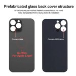 For iPhone 13 Pro Max Glass Battery Cover Rear Door Housing Panel Case Camera Lens Parts For iPhone 13 Pro Battery Cover (New)