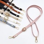 130cm PU Leather Bag Strap Long Adjustable Handbag Belt Replacement Bag Handheld Shoulder Straps For Women Bag Accessories (New)