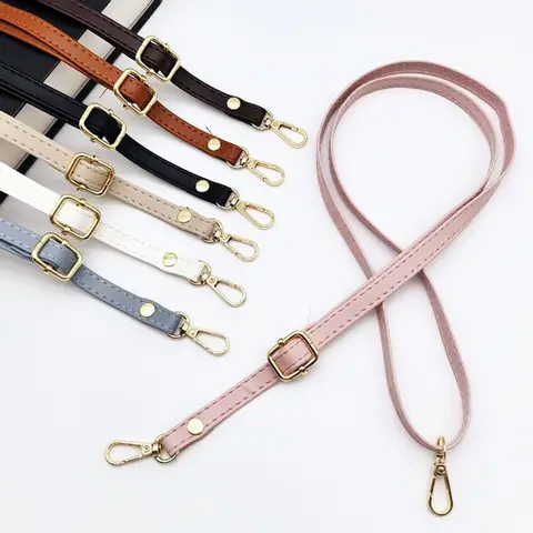 S0d9930800c724c8d9d6b0ef12c418cb5A_480x480q75 130cm PU Leather Bag Strap Long Adjustable Handbag Belt Replacement Bag Handheld Shoulder Straps For Women Bag Accessories (New) - Image 1