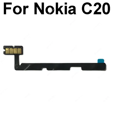 S0da0514382f448b7b6948c80f9c1c4b37_480x480q75 Nokia C10 C20 C30 C1 C2 2nd C3 C1 Plus X10 X20 X30 X100 C20 C210 C01 Plus Power Volume Side Button Flex Cable Replacement (New) - Image 1