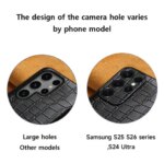 Genuine Cowhide Leather Phone Case for Samsung Galaxy S 26 S23 S25 S26 Ultra S25 FE S26 Plus Luxury Full Protector Cover (New)