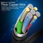 Fast Charge USB Type C Cable Samsung Xiaomi mi Redmi Huawei Google LG Sony Data Charger Cord USBC 1m 2m 3m Long 1 2 3 meters (New)