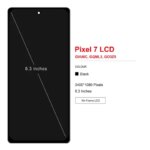 AMOLED Google Pixel 7 GVU6C GQML3 GO3Z5 LCD Display Touch Screen Digitizer Assembly Google Pixel 7 Display With Frame (New)