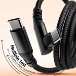 New 1 pcs USB C Cable 1M 2M 3M USB C Data Transfer 60W PD Fast Charging Cable iPhone 15 15Plus 15Pro Max Xiaomi Huawei Oppo (New)