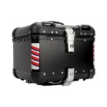45 Liter 100L Electric Bike Trunk Storage Box Large Capacity Motorcycle Trunk Electric Bike Trunk Aluminum Alloy (New)