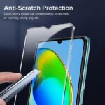 2 4 Pcs ZTE Blade A72s 9H Tempered Glass ZTE Blade A72s Screen Protector Glass Film (New)