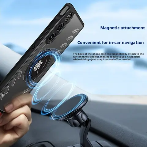 S0e5fa265b4de4475a4bcd29f404ee042S_480x480q75 Graphene Cooling Magnetic Case ZTE Nubia Red Magic 10 Air 11 Air Drop-proof Ice H Feel Cover Gamers Gaming (New) - Image 1