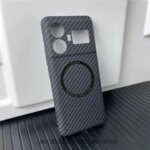 Luxury Wireless Charging Carbon Fiber Hard Magsafe Case Oppo Realme GT5 5G 6T 6 neo 7 5 6 Cover Realme 11 GT 7 pro plus (New)