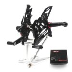 Arashi For YAMAHA YZF R3 R25 2015 - 2023 CNC Adjustable Footrest Foot Pegs YZF-R3 YZF-R25 2015 2016 2017 2018 2019 2020 2021 (New)