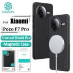 Nillkin Super Frosted Shield Pro Magnetic Case For Xiaomi Mi POCO F7 F6 F8 17T 15T 17 14 Redmi K90 K70 Pro Ultra 5G Back Cover (New)