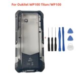Original Oukitel WP100 Titan Mobile Phone Parts Middle Back Battery Case Housings Door Repair Accessories (New)