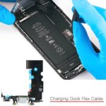 OEM Design USB Charging Dock Flex Cable with Microphone Module iPhone X XR XS Max Charger Port Repair Free Repair Tools (New)