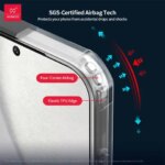 XUNDD Magnetic Case Xiaomi 17 Ultra Clear Shockproof Cover with Rotating Kickst Airbag Anti-Drop Full Camera Protection (New)
