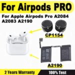 CP1154 3.7V Replace Battery Apple Airpods PRO A2084 A2083 A2190 airpods pro air pods pro Replacement Batteries Batteria+Tool Bangladesh (New)