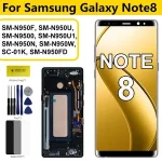 AMOLED Samsung Galaxy Note8 N950 N950F N950U LCD Display Touch Screen Digitizer with Frame Samsumg Note 8 Replacement Bangladesh (New)