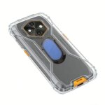 Ulefone RugKing 4 Pro 656 inch Ulefone RugKing 4 Pro Back Ring Holder Bracket Phone Case TPU Soft Silicone Cover (New)