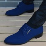 Autumn Formal Men Shoes High Quality Pointed Toe Dress Shoes Breathable Korea Lace Up Business Men Shoes Flat Zapatos Hombre (New)