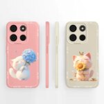 itel A60 A60S Phone Case Astronaut Cartoon Fashion Soft Liquid Silicone Funda itel A 60 S Shockproof Back Cover Shell (New)