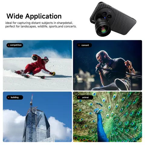 S10109b2ac07b498f9d50d2b680ad0672o_480x480q75 PICKOGEN 2X Converter Mobile Phone Camera Telephoto Lens 240mm Teleconverter With Phone Case Vivo X300 Pro X200 Ultra (New) - Image 1