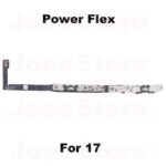 1pcs Power Button Flex Cable iPhone 17 16 15 14 Pro Max Plus Air Power Control With Photo Sensor Flex Cable Repair Part (New)