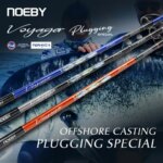 Noeby Voyager Plugging Fishing Rod 2.49m 2.51m Fuji Parts Big Game Fishing GT Tuna Kingfish Offshore Casting Fishing Rod (New)