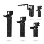 3 In 1 Silent Aquarium Filter Submersible Oxygen Internal Pump Sponge Water With Rain Spray For Fish Tank Air Increase (New)