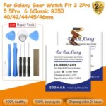 EB BR910ABY EB BR925ABY EB BR965ABY Battery Samsung Galaxy Gear Watch Fit 2 2Pro 5 5Pro 6 6Classic R350 40/42/44/45/46mm Bangladesh (New)