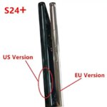 S24Plus Samsung Galaxy S24 Plus S926 Middle Frame Housing Board LCD Faceplate Bezel Replace Repair Parts + Side Buttons (New)