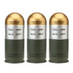 Tactical M433 HEDP 40mm Dummy Grenade Model Safety Case Fan Toy Collection Gift Mini Storage Box (New)
