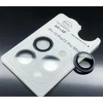 3 2 Camera Lens Protector IPhone 16 13 14 15 Pro Max 12 Mini Metal Ring Protector Glass Camera Lens IPhone 14 15 Plus Bangladesh (New)