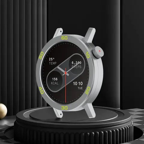 S11252ad1fa5b42f080c714eb4ffcc791Z_480x480q75 Metal Bezel Ring Metal Protector Watch Case Strap Cover Tempered Glass Film Metal Watch Bezel CMF by Nothing Watch Pro 2 (New) - Image 1