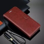 Card Holder Cover Case ASUS Zenfone 8 Zenfone 8Z Zenfoen8 Z Pu Leather Flip Cover Retro Wallet Fitted Case Business Fundas (New)