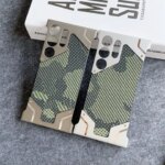 Magsafe Magnetic Alloy Frame Bumper Phone Case Samsung Galaxy S22 23 24 25Ultra Kevlar Camouflage Metal Protective Cover (New)