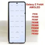 Super AMOLED Fold 4 LCD Screen Samsung Galaxy Z Fold4 5G F936 F936B F936U Lcd Display Touch Panel Screen Digitizer Assembly Bangladesh (New)