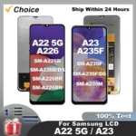 Samsung Galaxy A22 5G LCD A226 Display A226B Touch Screen Digitizer Samsung A23 4G A235 LCD A235F DS Replacement Parts (New)