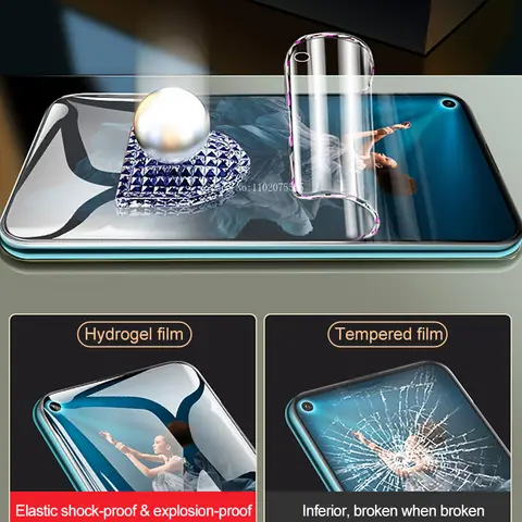 S11a1fa98f83b48749757dcf8971b1495y_480x480q75 3pcs Hydrogel Film Huawei Nova 12 SE 12i11 10 9 7 6 SE 10Z Screen Protector Nova Y70 Plus Y60 Y61 Y90 Protective Film (New) - Image 1