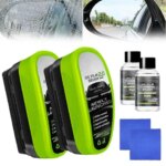 Oil Film Cleaning Brush Multi-Purpose Car Windshield Cleaner Tool Anti-Fog Universal Cleaning Wipe Board for Automotive Windows (New)